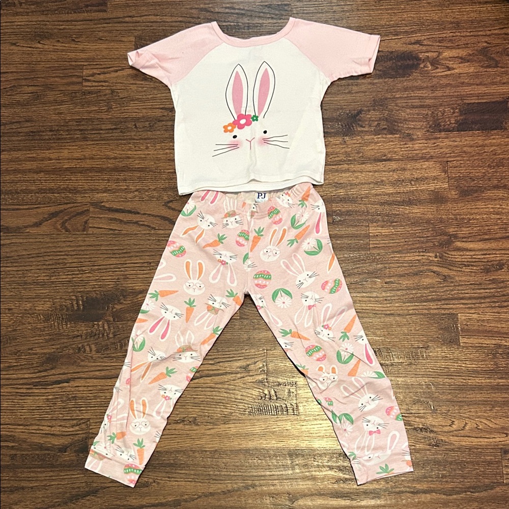 Pink Bunny Kids Pajamas